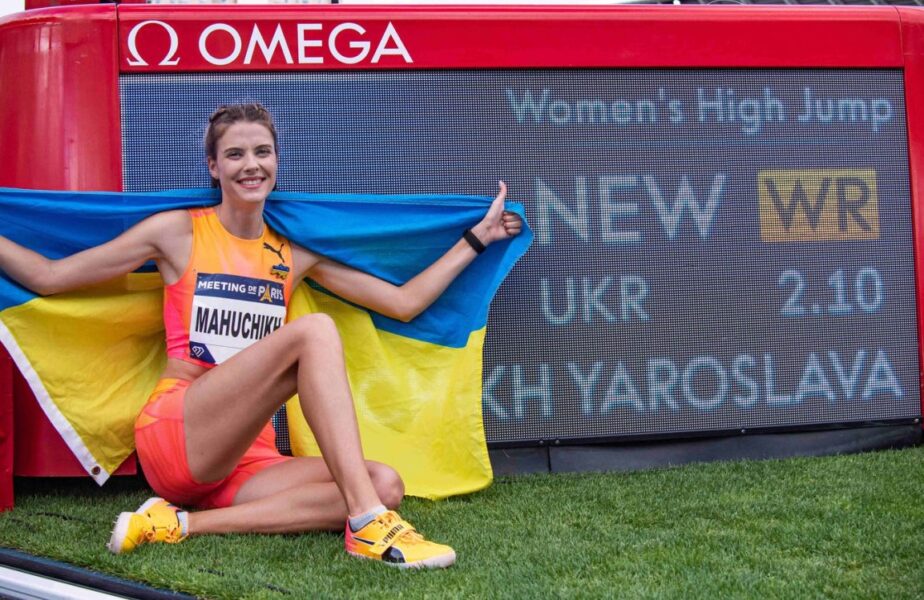 Atleta ucraineană Yaroslava Mahuchikh a doborât un record mondial vechi de 37 de ani!