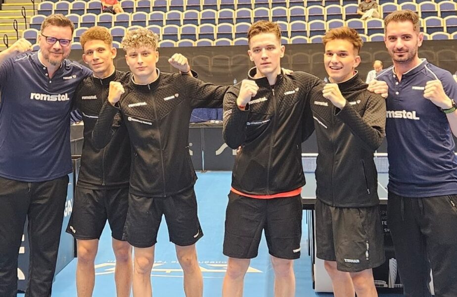Echipele României, calificate în trei finale la Campionatele Europene de juniori la tenis de masă