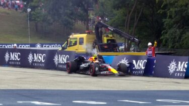 Sergio Perez, un nou Grand Prix de coşmar! Mexicanul a intrat în parapet în timpul calificărilor Marelui Premiu al Ungariei