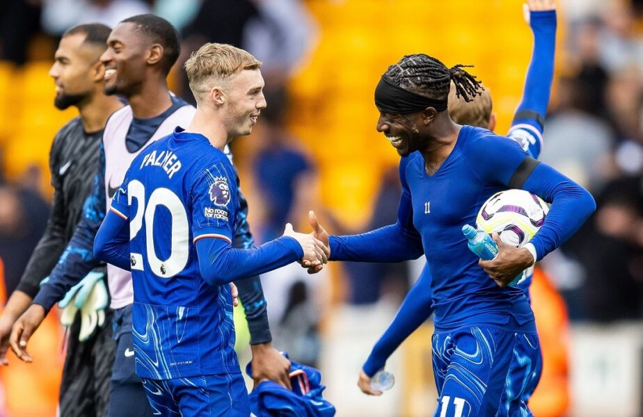 Wolverhampton – Chelsea 2-6! Meci nebun în Premier League! Madueke, hattrick! Cole Palmer, gol și 3 pase decisive