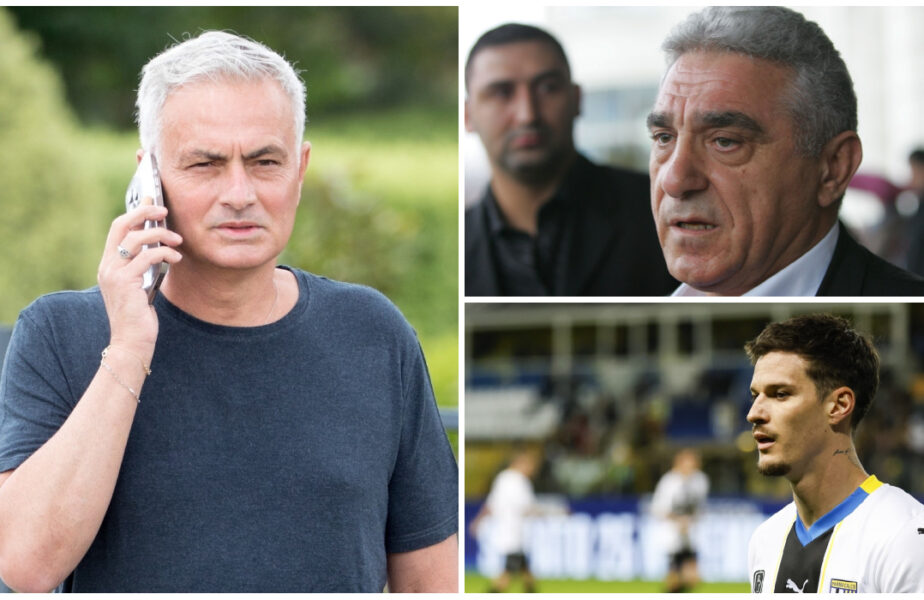 Jose Mourinho a fost dat pe spate de Dennis Man! „The Special One” l-a sunat imediat pe Giovanni Becali