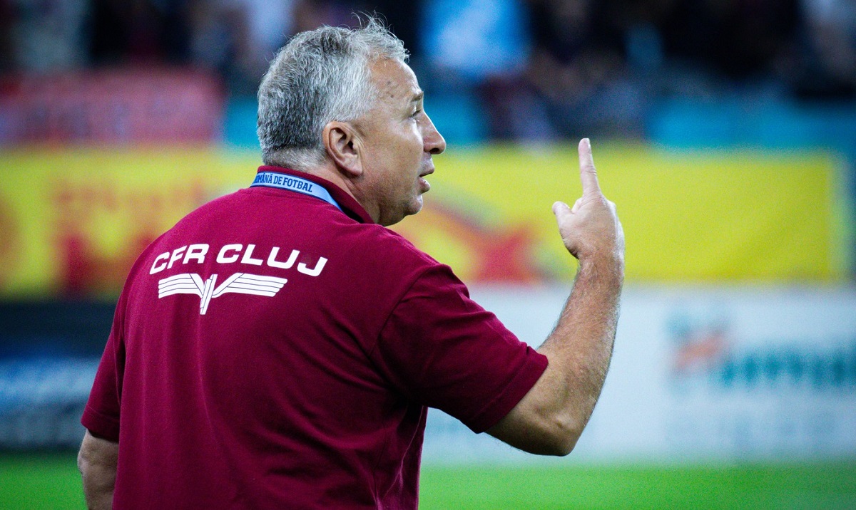 Dan Petrescu a fost eliminat în CFR Cluj – Unirea Slobozia! “Bursucul” s-a certat cu arbitrul și a fost trimis în tribună