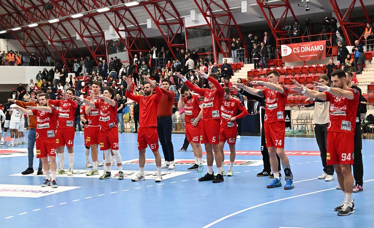 Dinamo a câștigat Supercupa României la handbal masculin! Campioana a învins-o pe Minaur Baia Mare cu 37-29