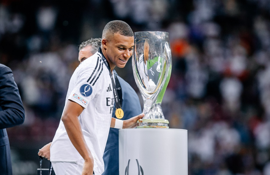 Discursul lui Kylian Mbappe după ce a câștigat Supercupa Europei cu Real Madrid. A marcat și a fost sincer: „Așteptam de mult!”