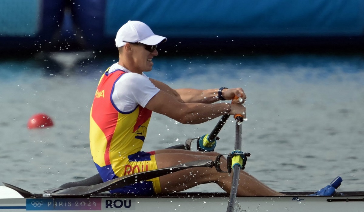 Mihai Chiruță a câștigat finala B la canotaj, simplu vâsle masculin, la Jocurile Olimpice de la Paris!