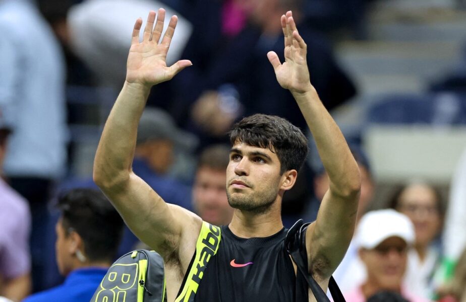 Carlos Alcaraz, OUT de la US Open. Eşec şocant în trei seturi, în faţa lui Botic Van De Zandschulp