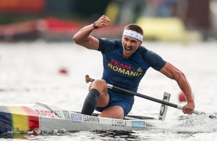 Cătălin Chirilă a cucerit medalia de bronz la Campionatele Mondiale de kaiac-canoe, în proba de 500 de metri!