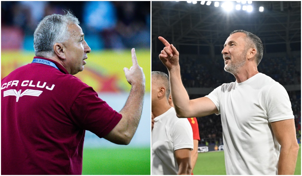 „Puţin cam sensibili!” Dan Petrescu, apărat de Mihai Stoica după criza de nervi din CFR Cluj – Unirea Slobozia 3-0