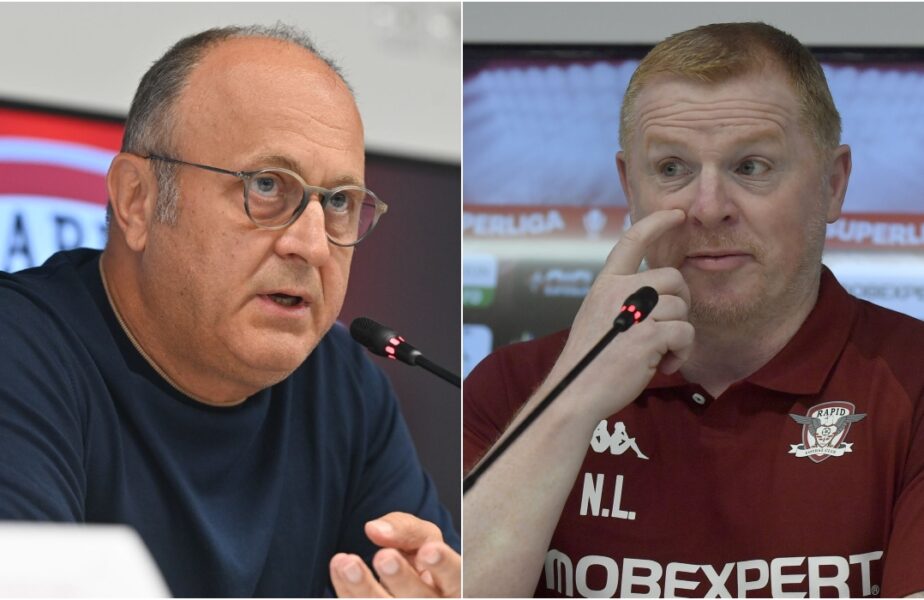 Dan Şucu, şedinţă de urgenţă cu Neil Lennon! Decizia luată după startul dezastruos de sezon de la Rapid