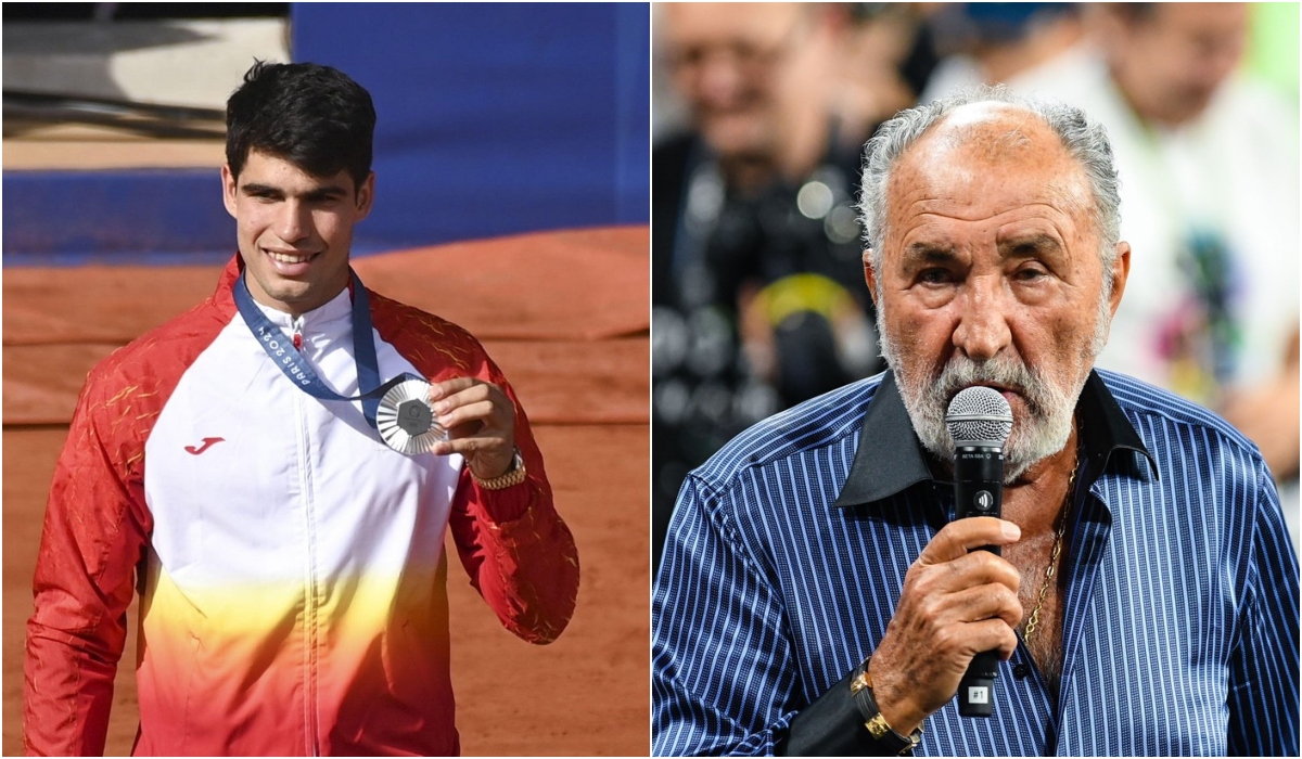 Ion Ţiriac a sărit în apărarea lui Carlos Alcaraz! Sfat pentru starul din tenis: „Prea mult caz!