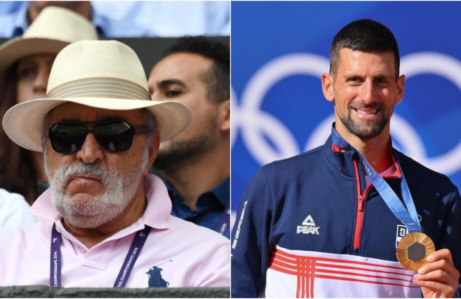 Ion Ţiriac l-a sunat pe Novak Djokovic! Detaliul neştiut despre campionul olimpic: „Am făcut şi un pariu cu el!”