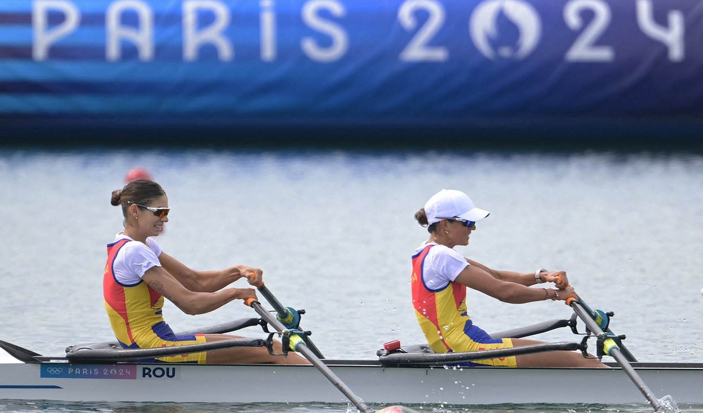 Gianina van Groningen şi Ionela Cozmiuc, argint la dublu vâsle feminin. A şasea medalie pentru Team România, la Jocurile Olimpice