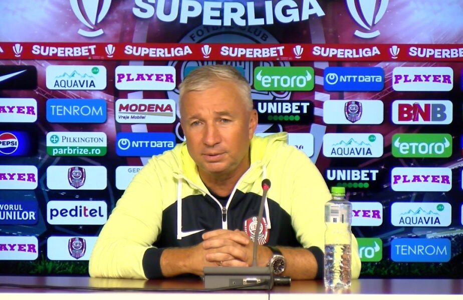 „Ne dau fiori!” Dan Petrescu, băgat în sperieţi înaintea dublei CFR Cluj – Pafos: „Vlad Dragomir parcă e tot brazilian”