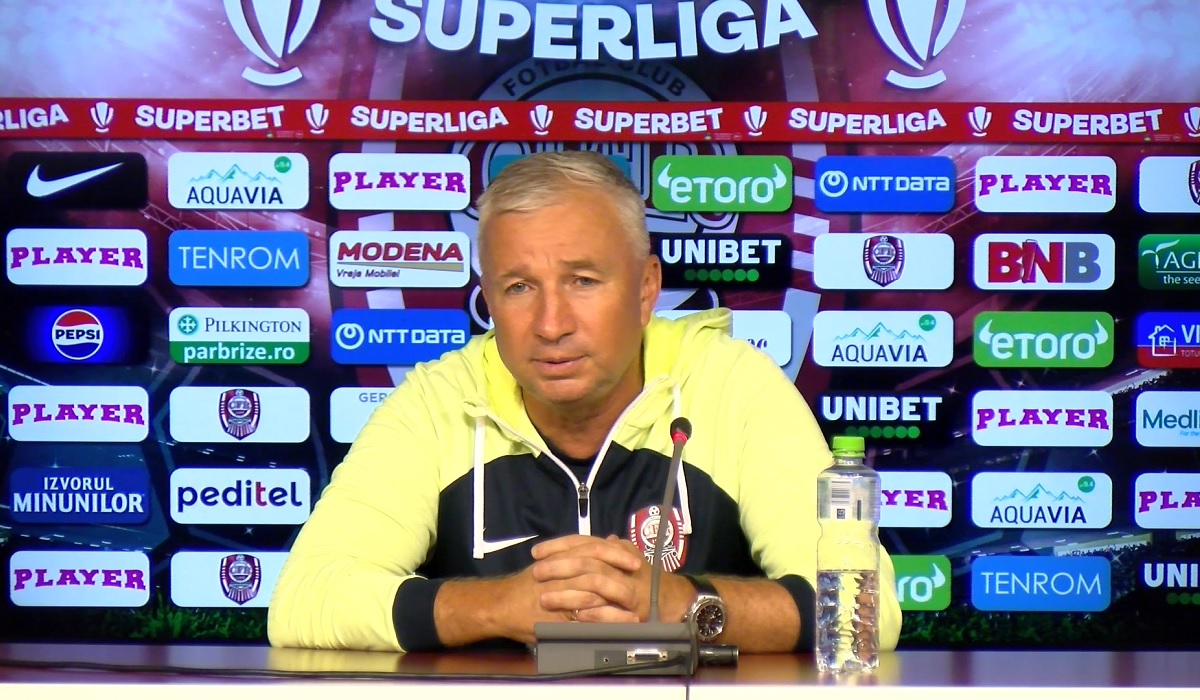 Ne dau fiori!” Dan Petrescu, băgat în sperieţi înaintea dublei CFR Cluj – Pafos: “Vlad Dragomir parcă e tot brazilian