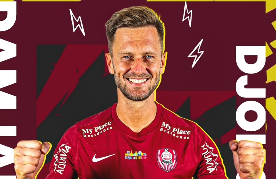 Damjan Djokovic, prezentat oficial la CFR Cluj! Dan Petrescu continuă să primească întăriri de titlu