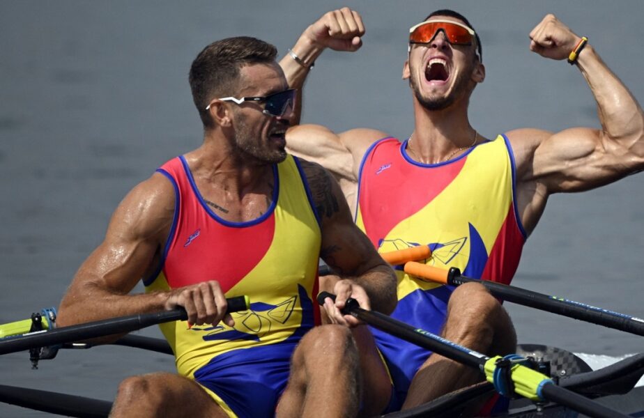 Andrei Cornea şi Marian Enache, campioni olimpici la Jocurile Olimpice de la Paris! Succes uriaş pentru echipajul românesc