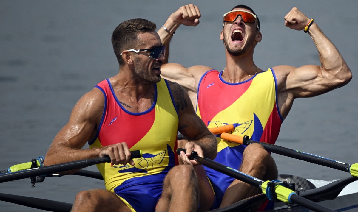 Andrei Cornea şi Marian Enache, campioni olimpici la Jocurile Olimpice de la Paris! Succes uriaş pentru echipajul românesc