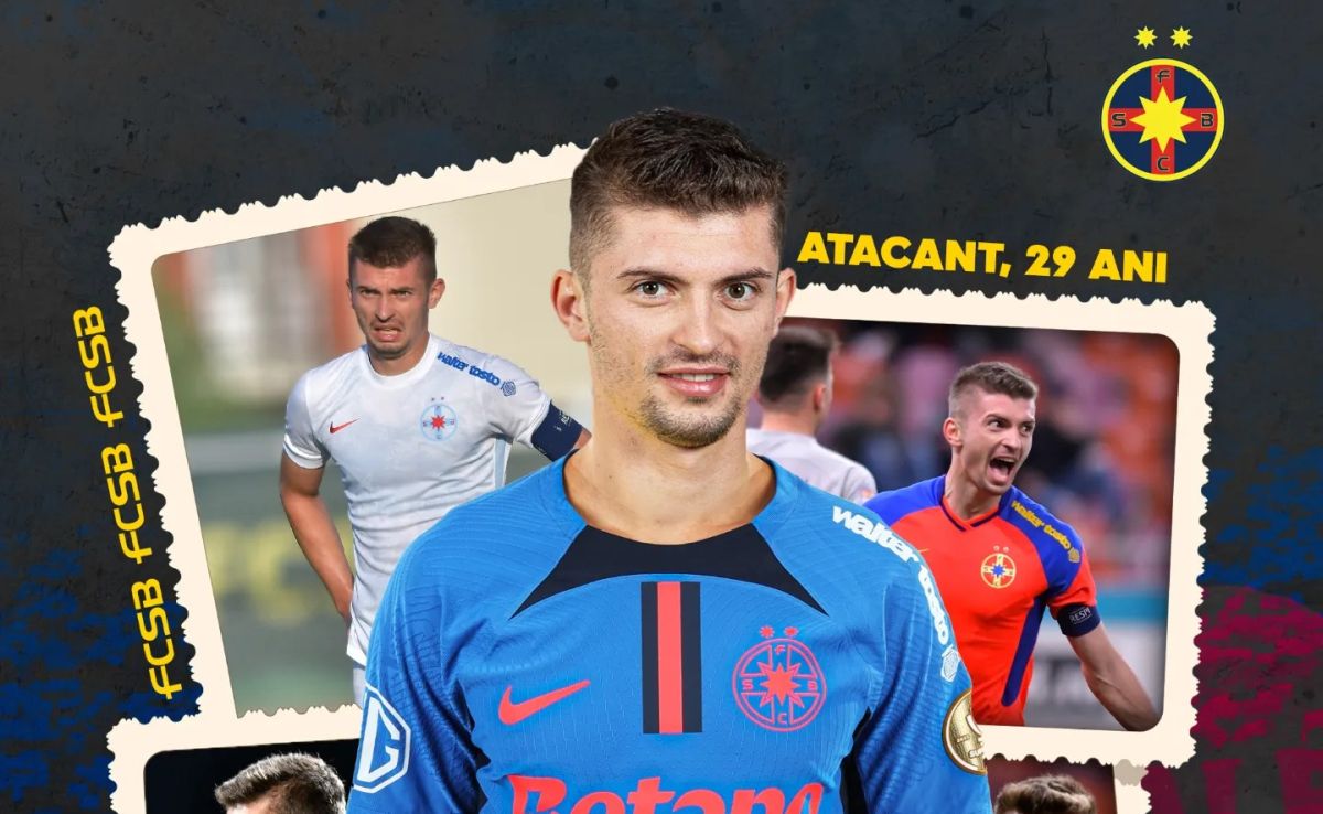 Florin Tănase, prezentat oficial la FCSB! Mesajul clubului patronat de Gigi Becali pentru internaţionalul român!