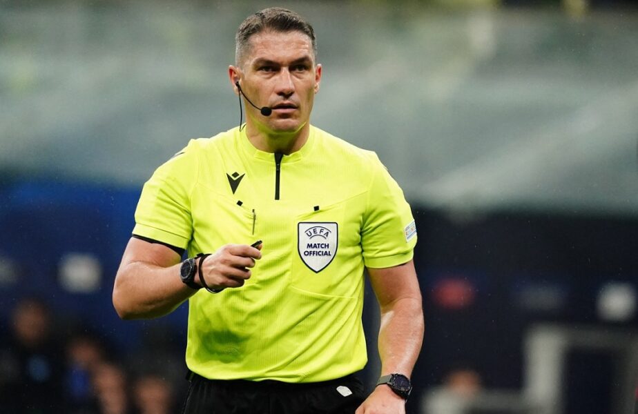 Istvan Kovacs arbitrează meciul FCSB – Farul, din etapa a 5-a a Ligii 1