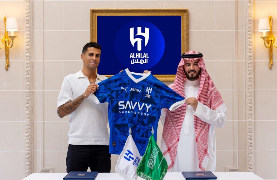 Joao Cancelo a fost prezentat de Al Hilal! Salariul fabulos pe care portughezul îl va avea în Arabia Saudită