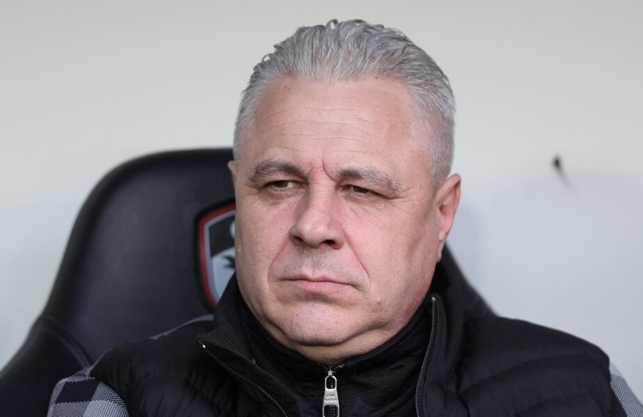 „Nu vi se pare dubios?” Marius Şumudică, uimit de bannerele afişate la Rapid – Dinamo: „Le promit fanilor asta”