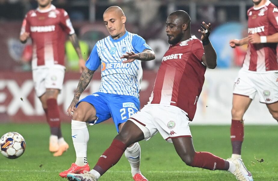 Universitatea Craiova – Rapid 1-1! Derby-ul „de foc” din Bănie, decis de golurile lui Mitriţă şi Braun! Oltenii, pe primul loc