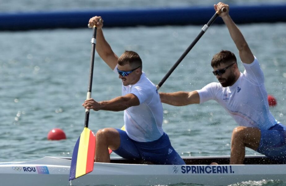 Oleg Nuţă şi Ilie Sprîncean au câştigat finala B de la canoe dublu 500 metri! Românii s-au clasat pe 9 în proba de la JO 2024!