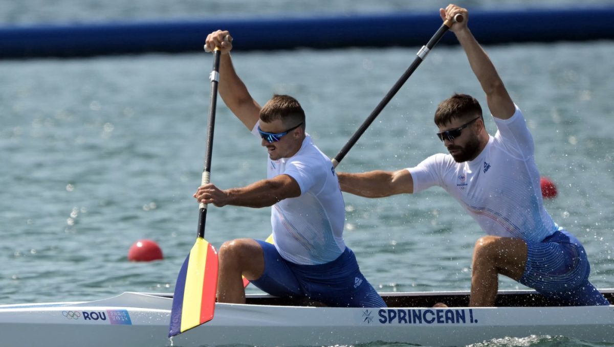 Oleg Nuţă şi Ilie Sprîncean au câştigat finala B de la canoe dublu 500 metri! Românii s-au clasat pe 9 în proba de la JO 2024!