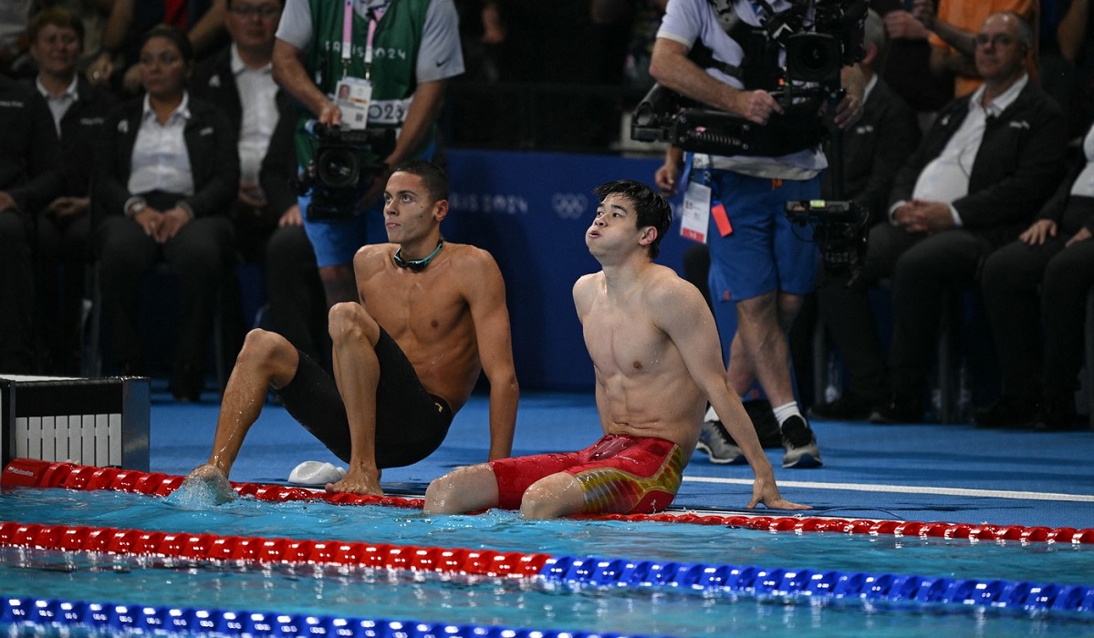 David Popovici a avut o reacţie memorabilă după bronzul câştigat la 100 m liber, la Jocurile Olimpice 2024