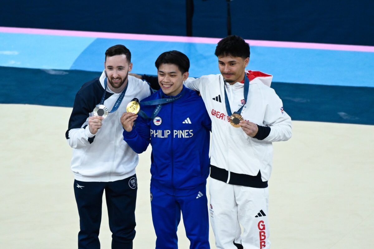 Carlos Edriel Yulo a câştigat medalia de la aur la sol. Moment istoric pentru sportivul din Filipine