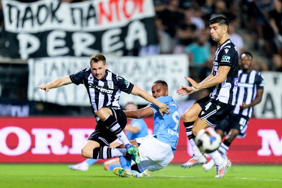 Final uluitor de repriză în PAOK – Malmo! Trei goluri în 6 minute. Grecul Koulierakis, execuţie de pe altă planetă