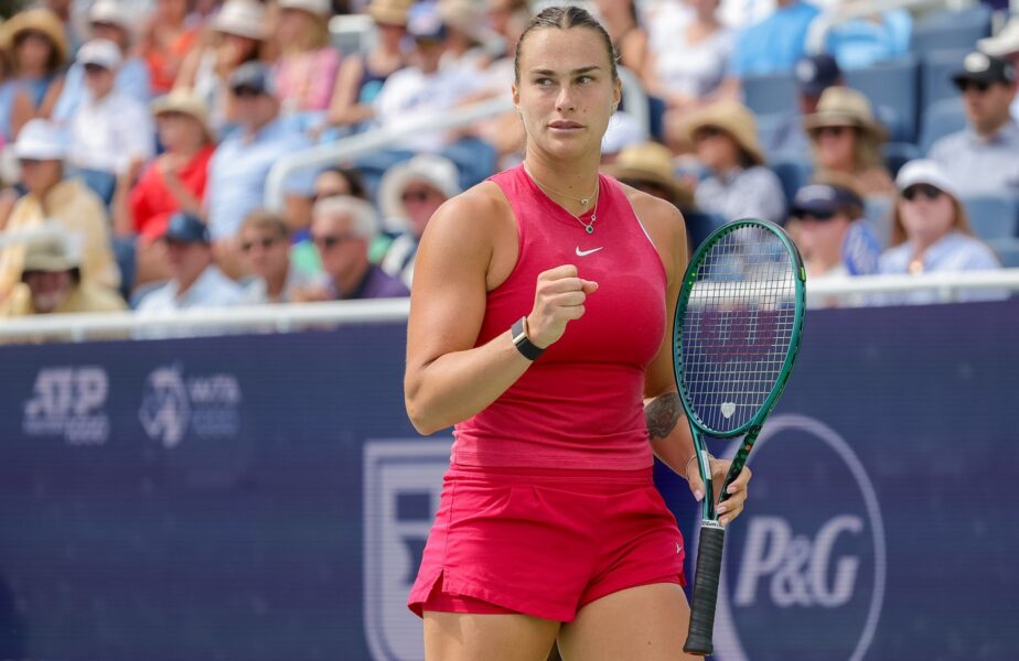 Aryna Sabalenka a câştigat turneul de la Cincinnati, după ce a învins-o în două seturi pe Jessica Pegula