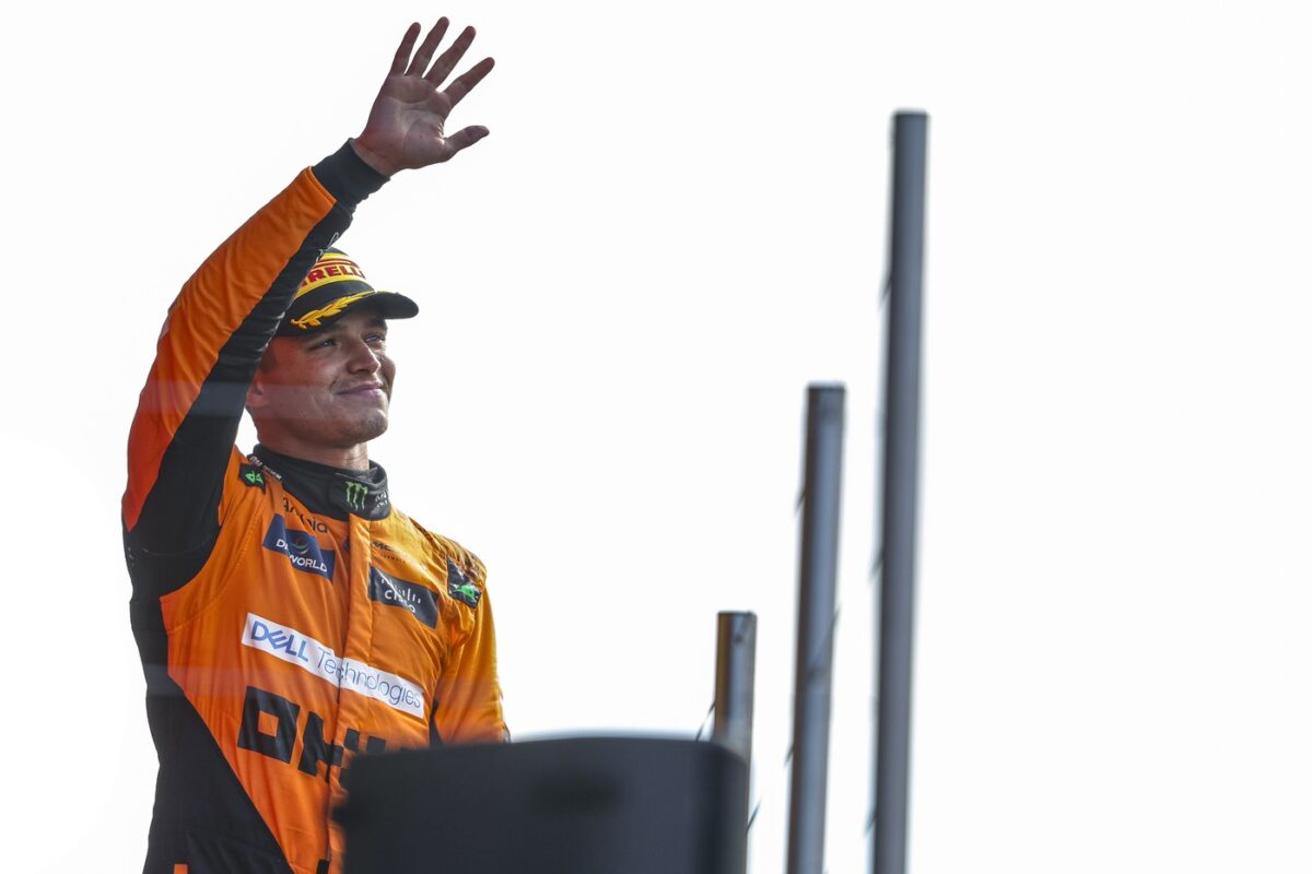 Lando Norris a obţinut a doua victorie a carierei în Formula 1 la Marele Premiu al Ţărilor de Jos. Verstappen, pe 2