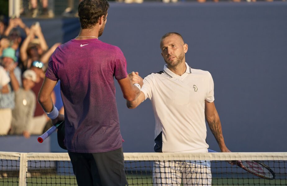 S-a jucat cel mai lung meci din istoria US Open! Dan Evans l-a învins pe Karen Haceanov după 5 ore și 35 de minute!