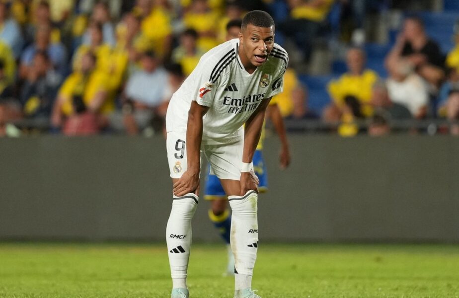 Nota umilitoare primită de Kylian Mbappe, după Las Palmas – Real Madrid 1-1. Starul francez are probleme după transferul galactic