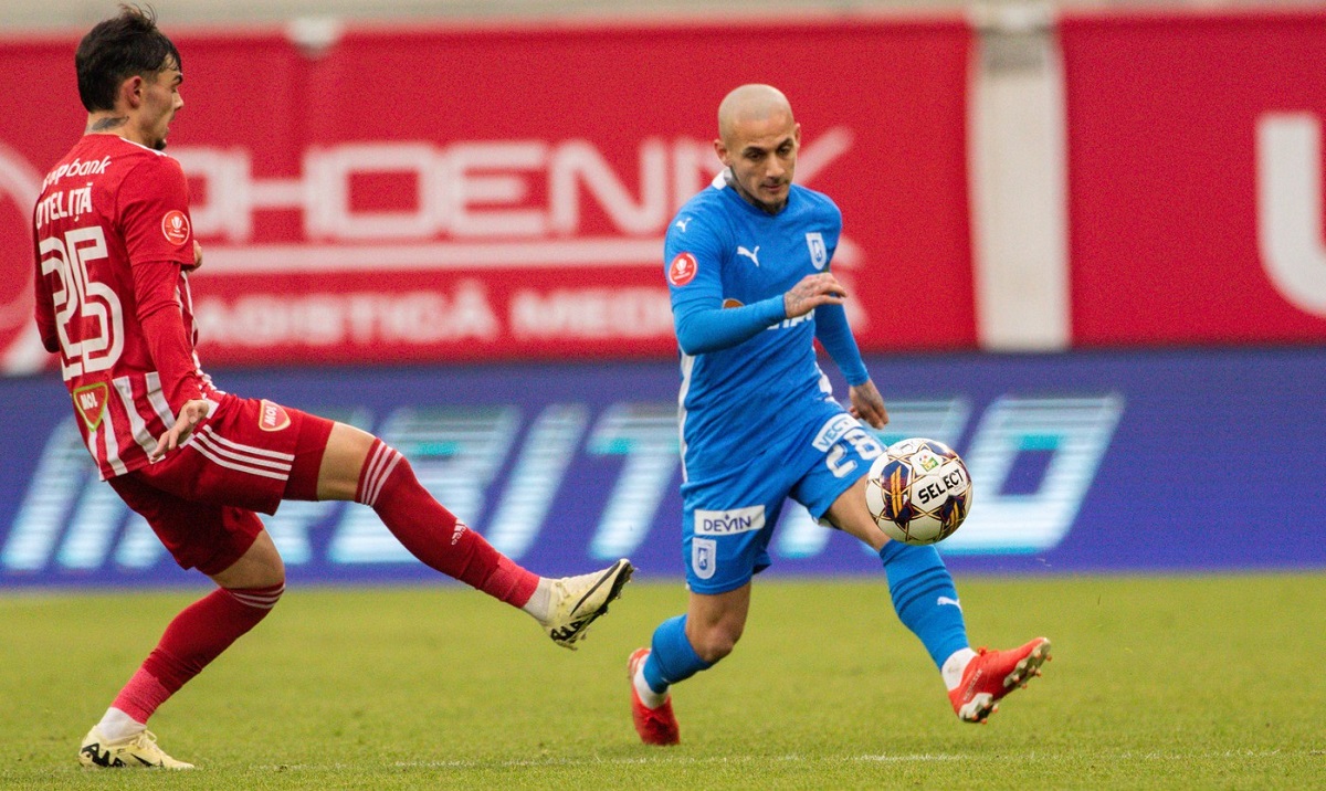 Sepsi – Universitatea Craiova 1-2. Mitriţă, prestaţie de excepţie şi două goluri fabuloase. Oltenii, primii în clasament