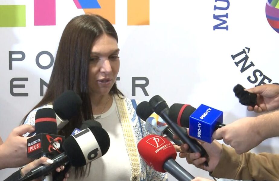 Simona Halep, la deschiderea patinoarului din Bucureşti: „Un lucru enorm, extraordinar”! Mesajul tenismenei pentru autorităţi