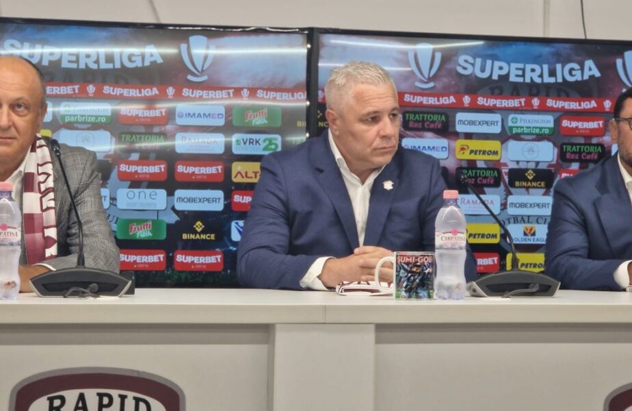 Marius Şumudică, prima conferinţă ca antrenor la Rapid: „Una din cele mai frumoase zile”! A anunţat obiectivul echipei!