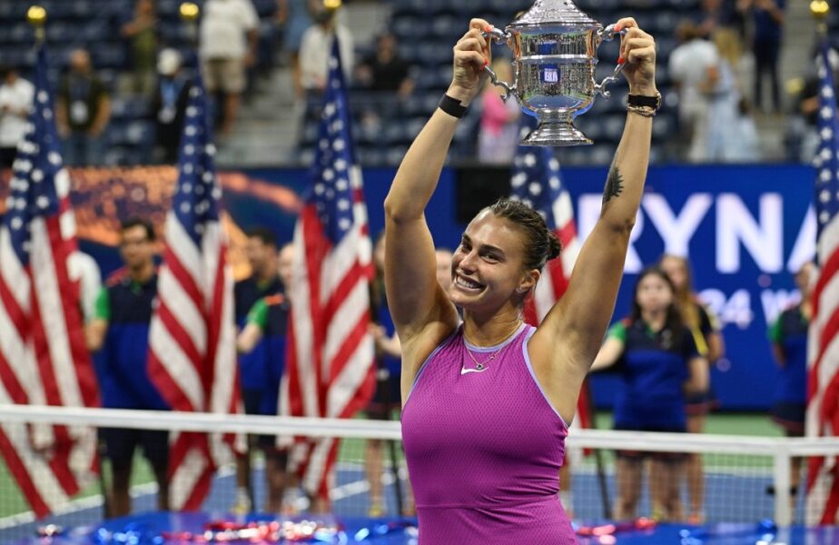 Ce a spus Aryna Sabalenka, după ce a câștigat finala feminină de la US Open 2024: „Poate sună penibil!”