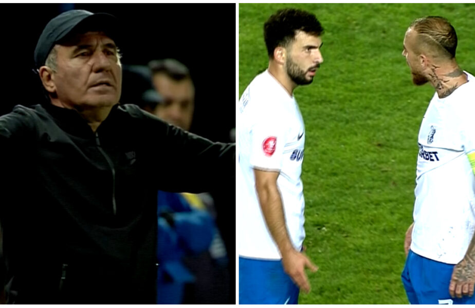 Denis Alibec, scandal cu Narek Grigoryan în prima repriză din Petrolul – Farul! Gică Hagi a reacționat imediat