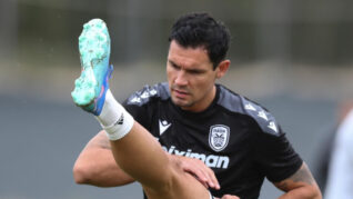 Dejan Lovren și-a primit „botezul” la PAOK! Cum l-au întâmpinat jucătorii lui Răzvan Lucescu, la antrenament