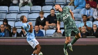 Presa din Anglia, verdict despre prestația lui Radu Drăgușin din Coventry – Tottenham 1-2! Ce i-a fost reproșat românului