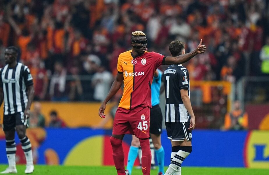 Victor Osimhen nu s-a ferit de cuvinte după Galatasaray – PAOK 3-1! Ce mesaj a avut vedeta, pentru echipa lui Răzvan Lucescu