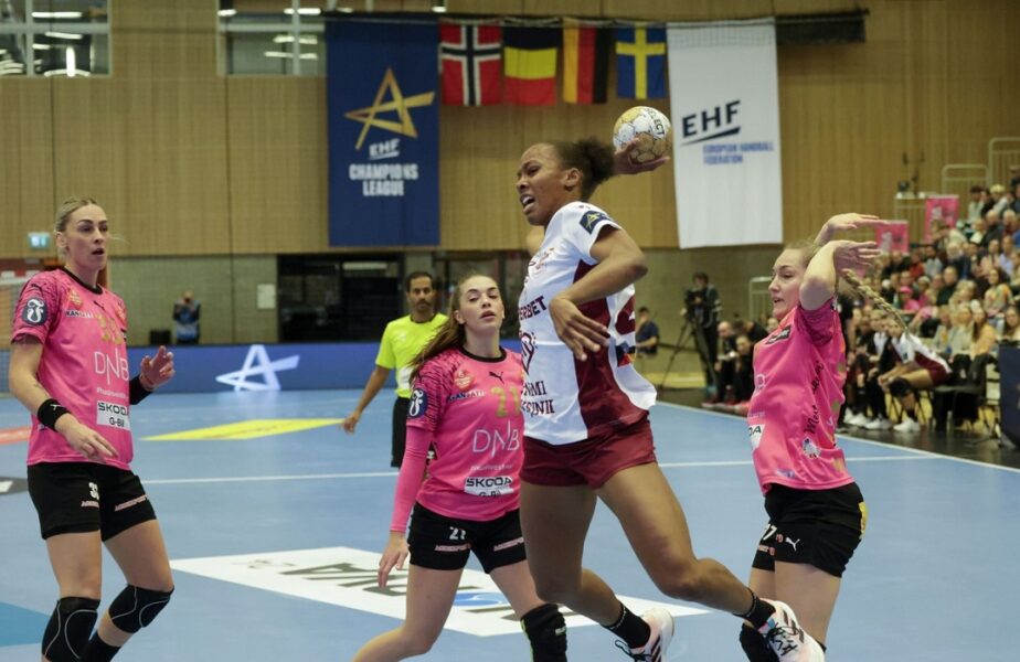 Liga Campionilor la handbal feminin | Vipers – Rapid 30-30! Vicecampioana României, prestație de senzație în Norvegia