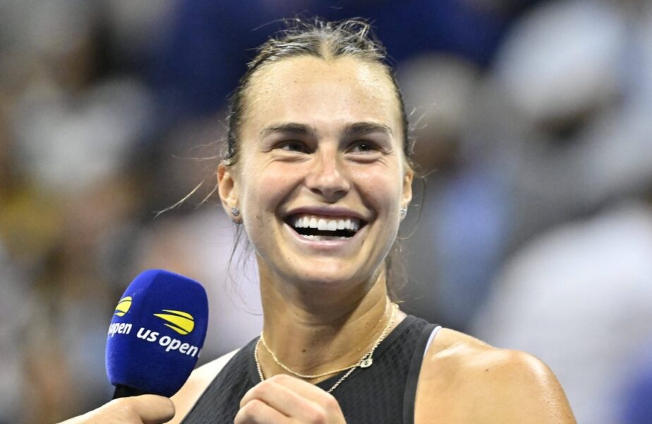 Aryna Sabalenka, savuroasă înaintea meciului cu Emma Navarro, din semifinalele US Open: „Primul rând îl plătesc eu”