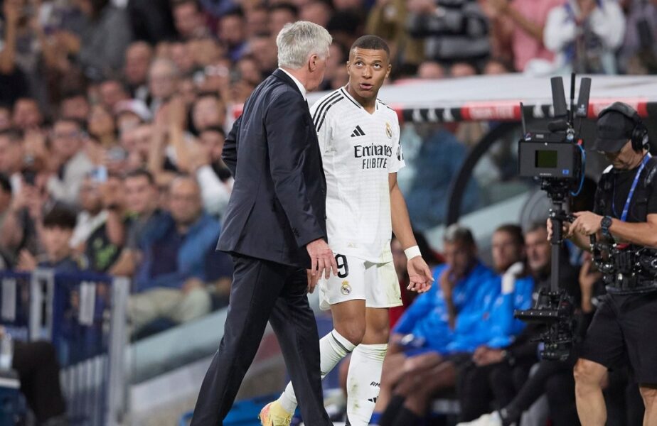 Kylian Mbappe i-a dat emoţii lui Carlo Ancelotti în Real Madrid – Alaves! Starul francez a cerut să fie schimbat