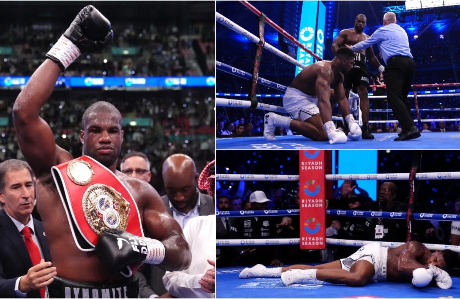 Anthony Joshua a fost făcut KO de Daniel Dubois şi a vorbit despre retragere după ce a pierdut titlul IBF la categoria grea