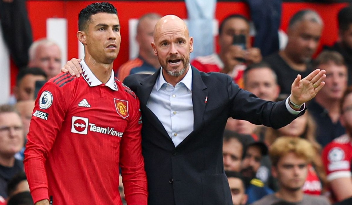 Erik Ten Hag, replică acidă la adresa lui Cristiano Ronaldo: „E departe de Manchester. Continuă conflictul cu starul portughez