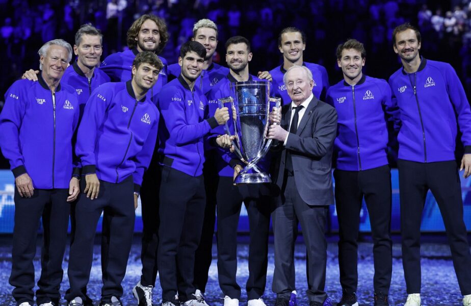 Echipa Europei a câştigat Laver Cup 2024! Carlos Alcaraz, mesaj superb pentru Bjorn Borg după victoria decisivă