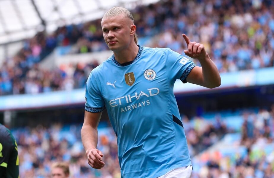 Erling Haaland e de neoprit! Marchează pe bandă rulantă la Manchester City și a depășit recordul lui Wayne Rooney